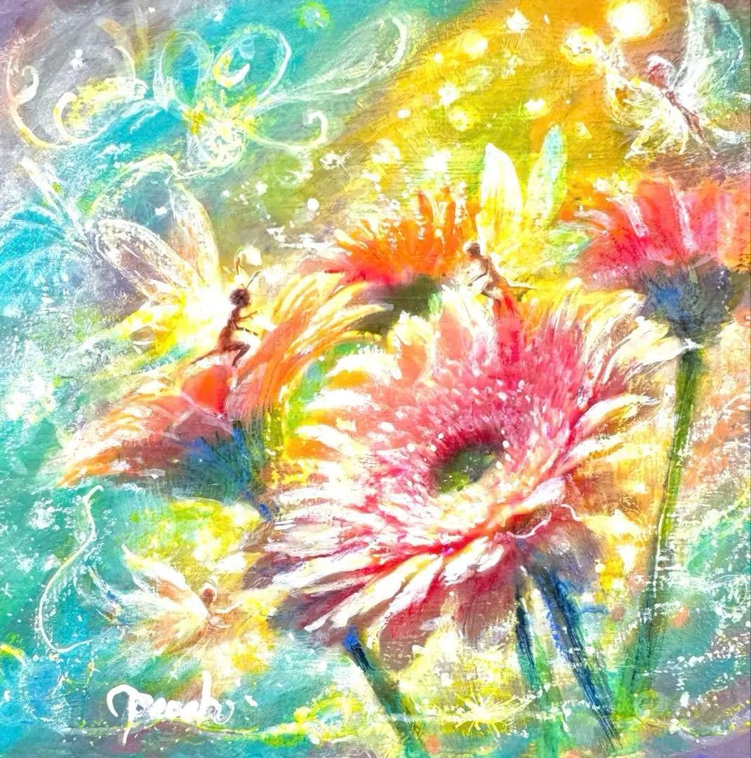 ○瞳の中の妖精たち　　絵画原画