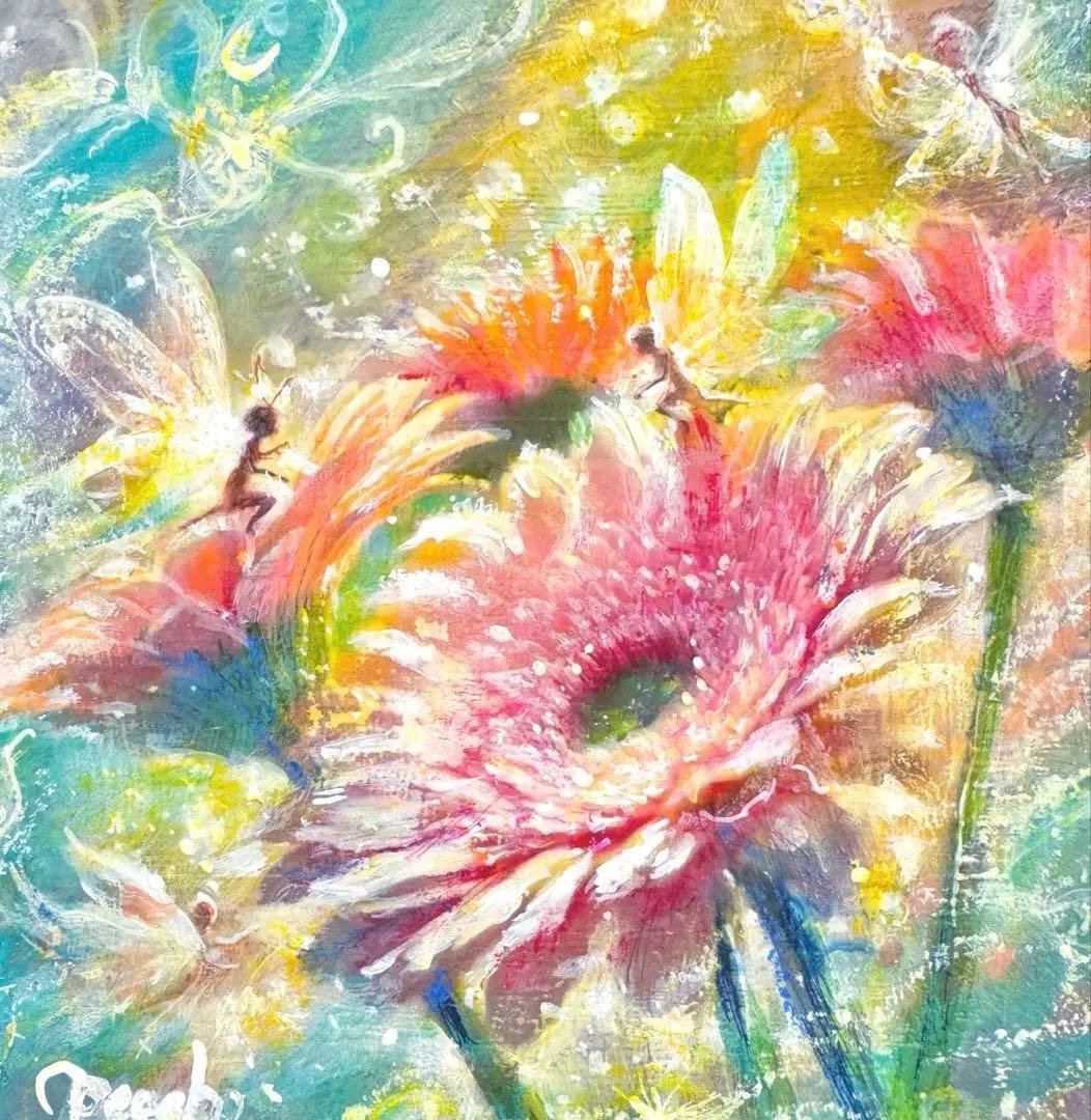 ○瞳の中の妖精たち　　絵画原画