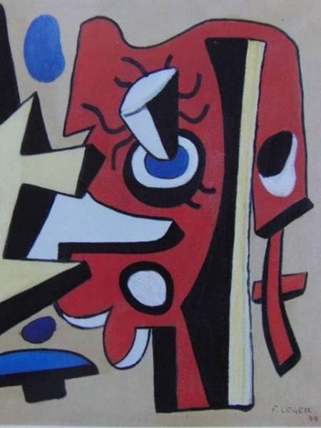 Fernand Leger、Composition、海外版超希少レゾネより