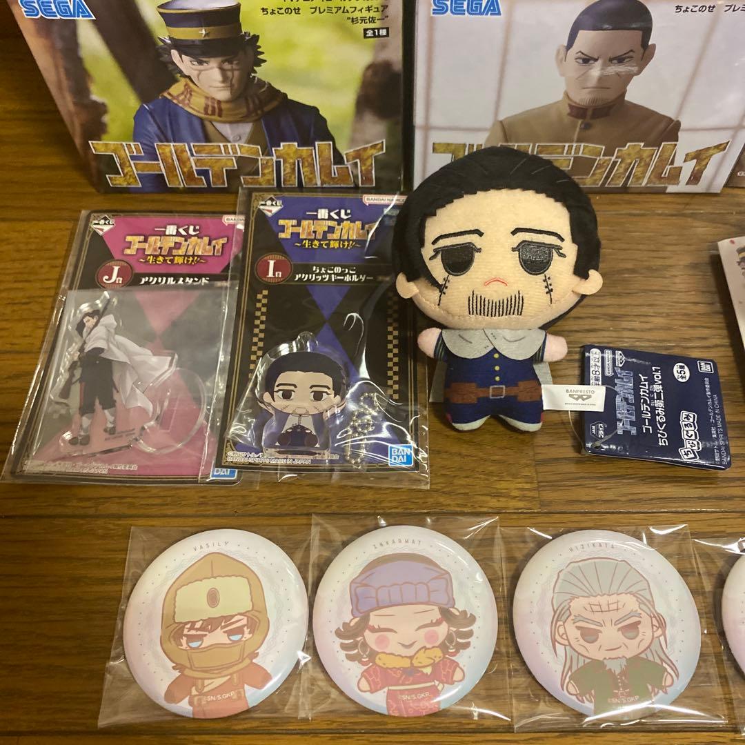 ゴールデンカムイ フィギュア＆グッズセット‼︎
