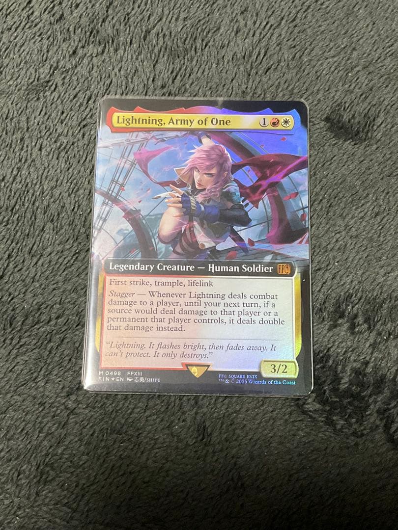 MTG シーンドライヴ、ライトニング　拡張FOIL