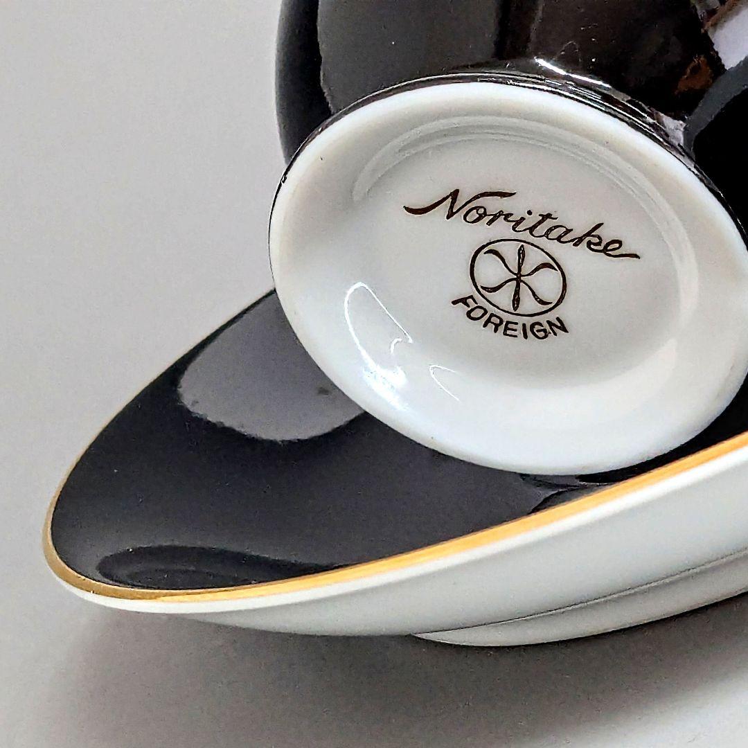 オールドノリタケ ゴールド ハーレクインキャビネットカップ&ソーサー マルキ印