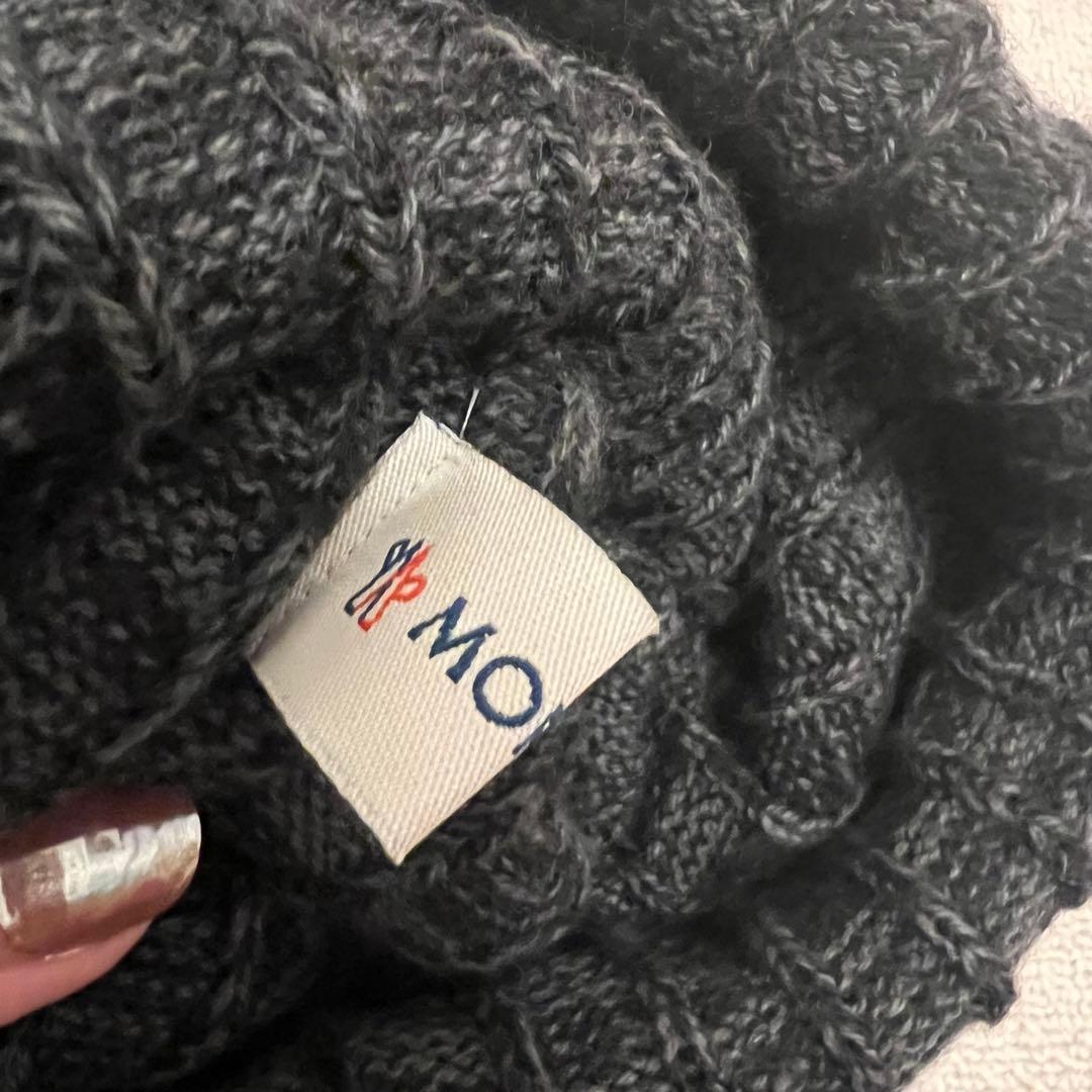 MONCLER モンクレール ケーブルニットキャップ ビーニー