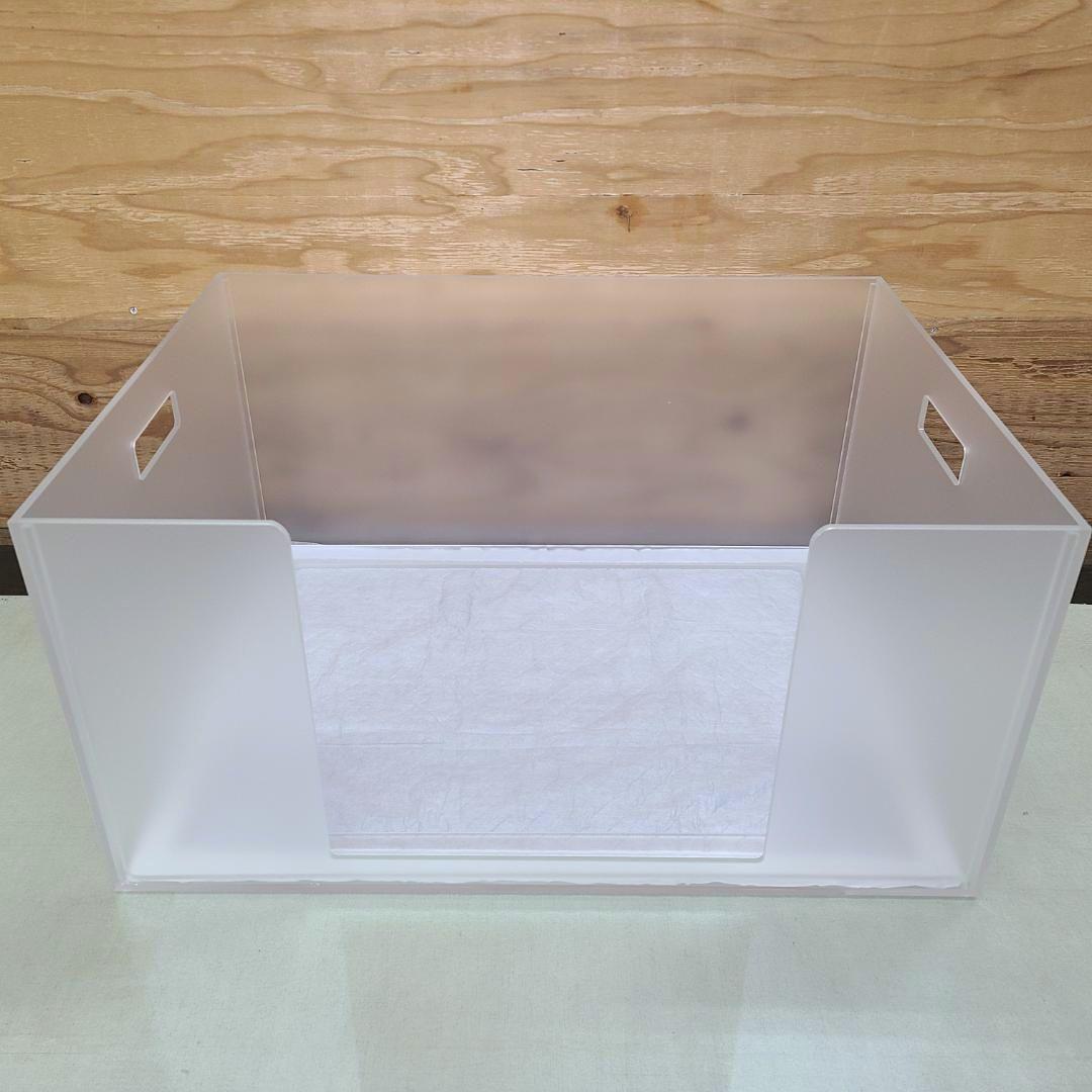 ペットアクリルトイレ ICHIGOtype 　　　ワイドサイズ