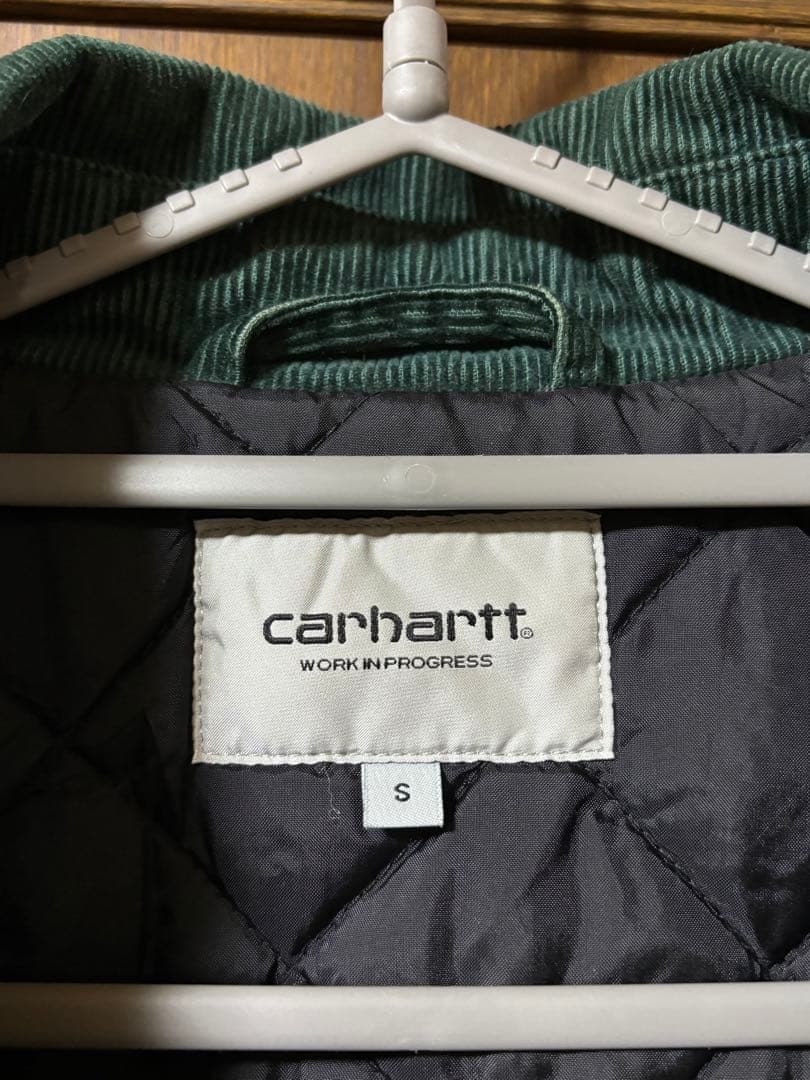 【希少品】Carhartt コーデュロイジャケット ダークグリーン