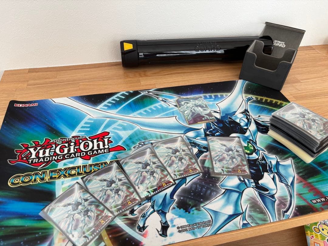 遊戯王 プレイマット スリーブセット シューティングクェーサードラゴン