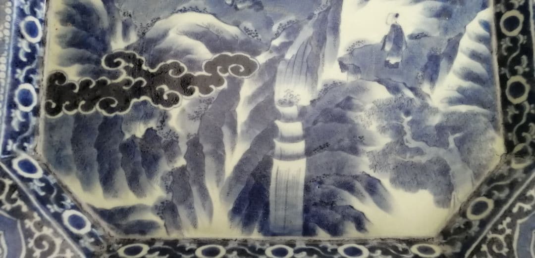 古伊万里　角皿