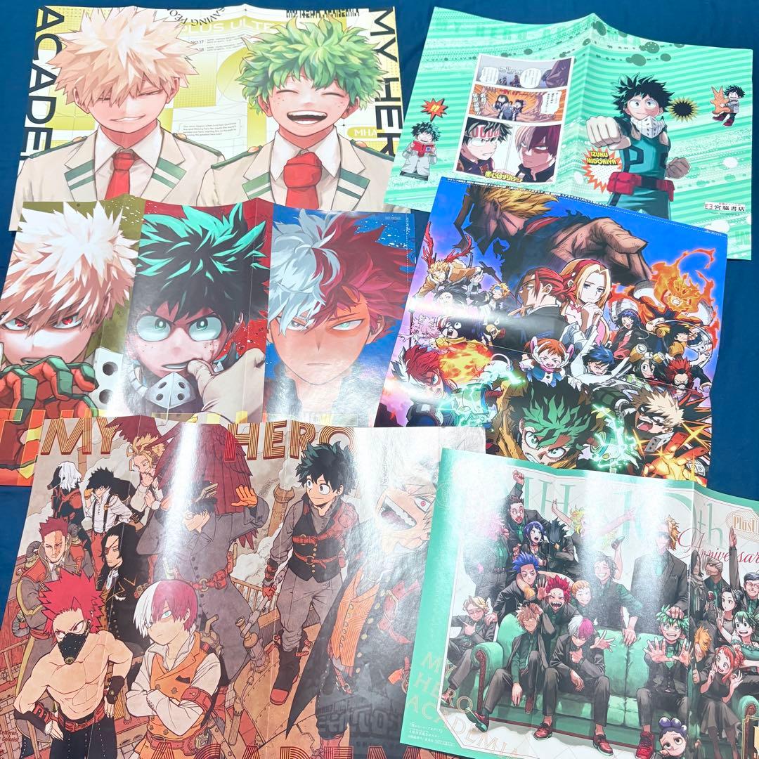 ヒロアカ 全サ アクスタ フィギュア リッチポスター 付録 まとめ売り