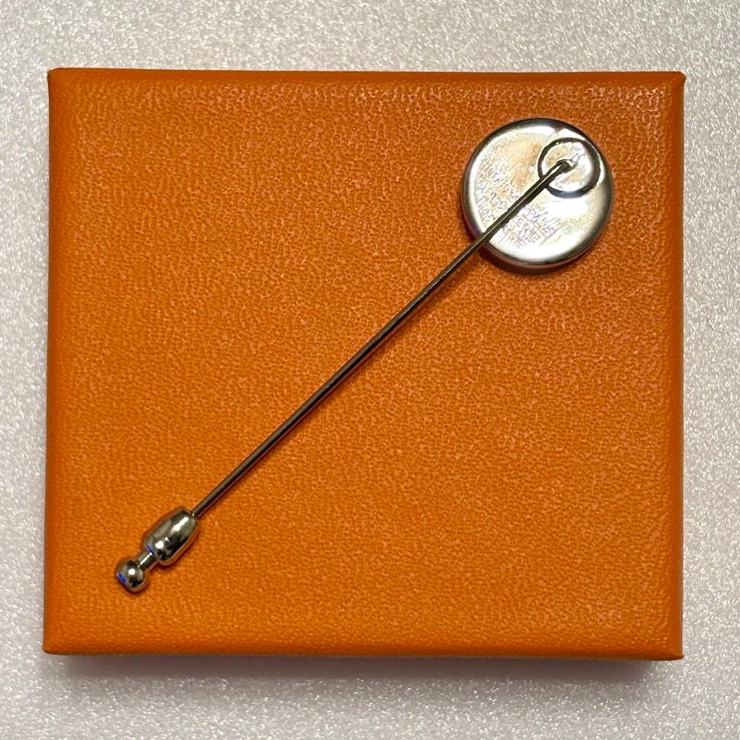 R工房さま エルメス コロゾ ピンブローチ ピンバッジ シルバー