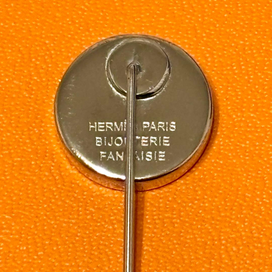 R工房さま エルメス コロゾ ピンブローチ ピンバッジ シルバー