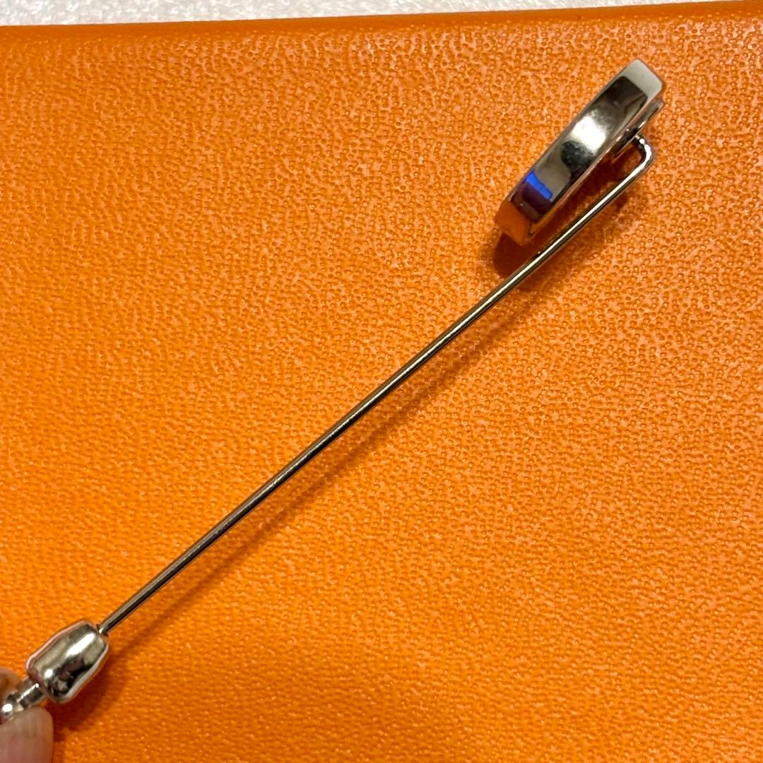 R工房さま エルメス コロゾ ピンブローチ ピンバッジ シルバー