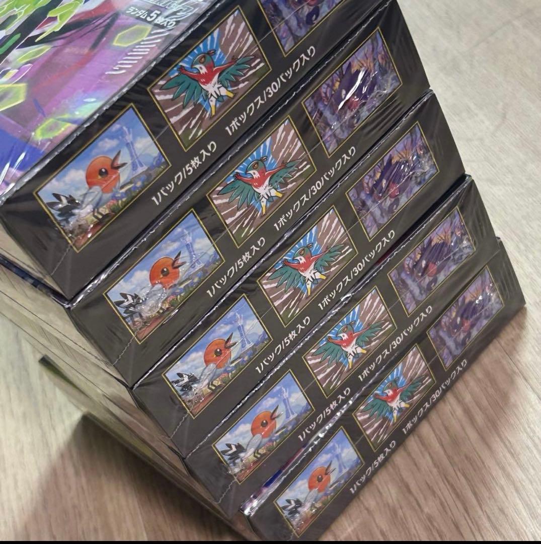 ポケモンカード　ムニキスゼロ　シュリンク付き　5BOX