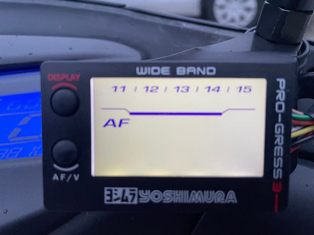 ジェイソンYOSHIMURA PRO-GRESS 3 ワイドバンド空燃比計