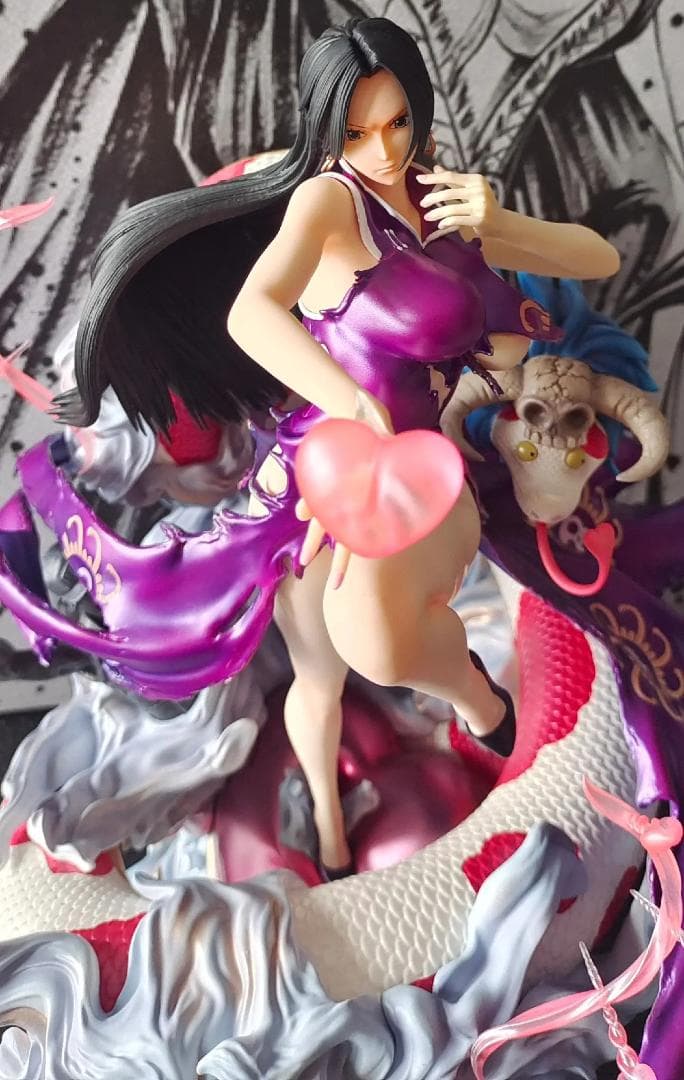 ワンピース 海賊女帝 ハンコック ガレージキット フィギュア 塗装済み完成品