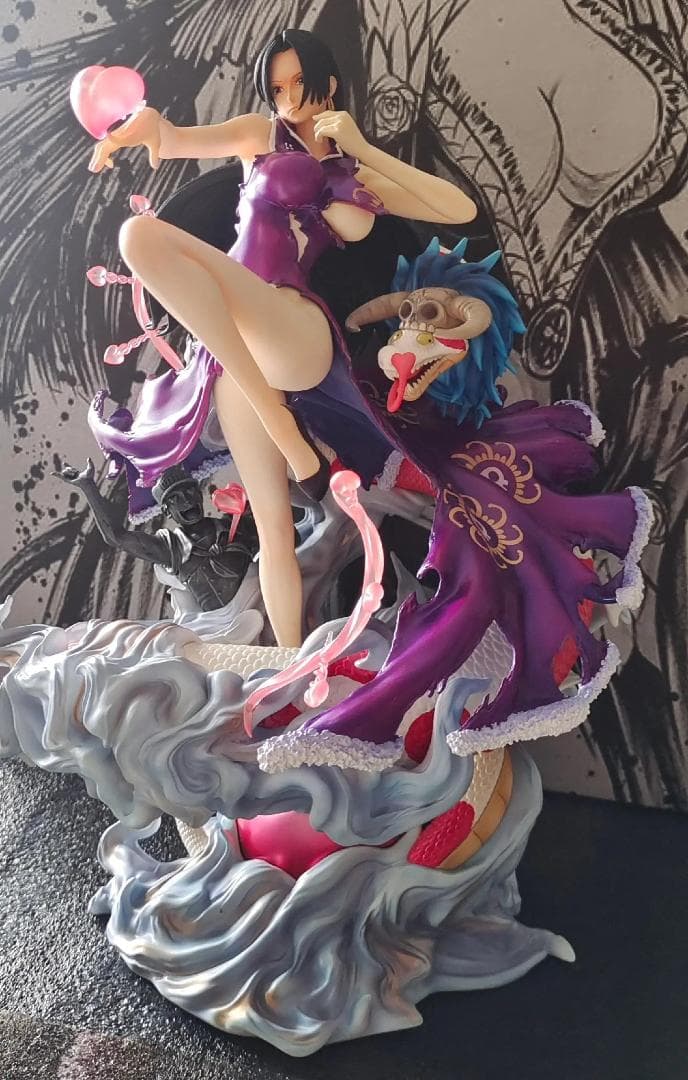 ワンピース 海賊女帝 ハンコック ガレージキット フィギュア 塗装済み完成品