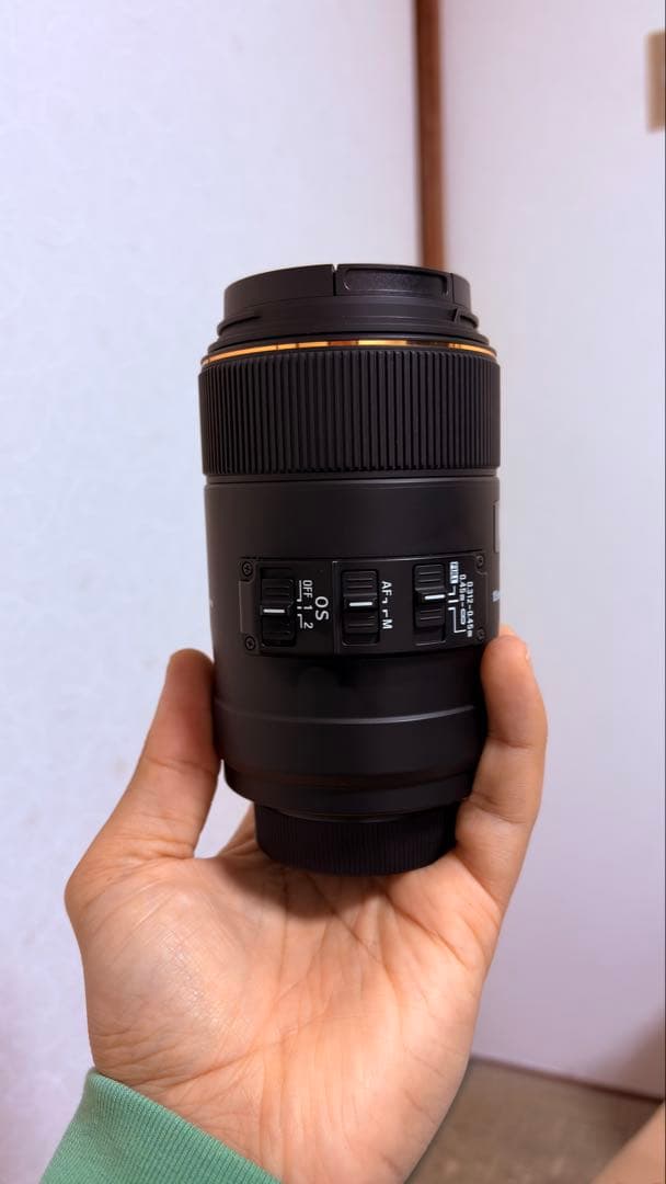 【極上品】SIGMA 105mm F2.8 EX DG MACRO OS