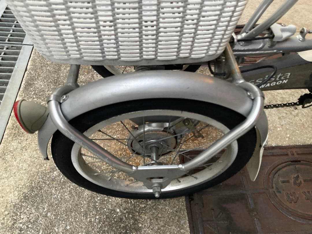 直接引き取り希望　ブリヂストン　電動　三輪車