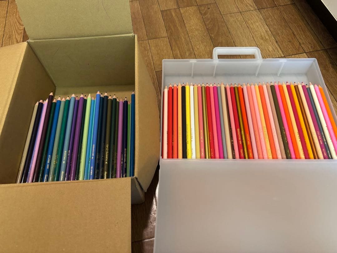 フェリシモ　色鉛筆　500色