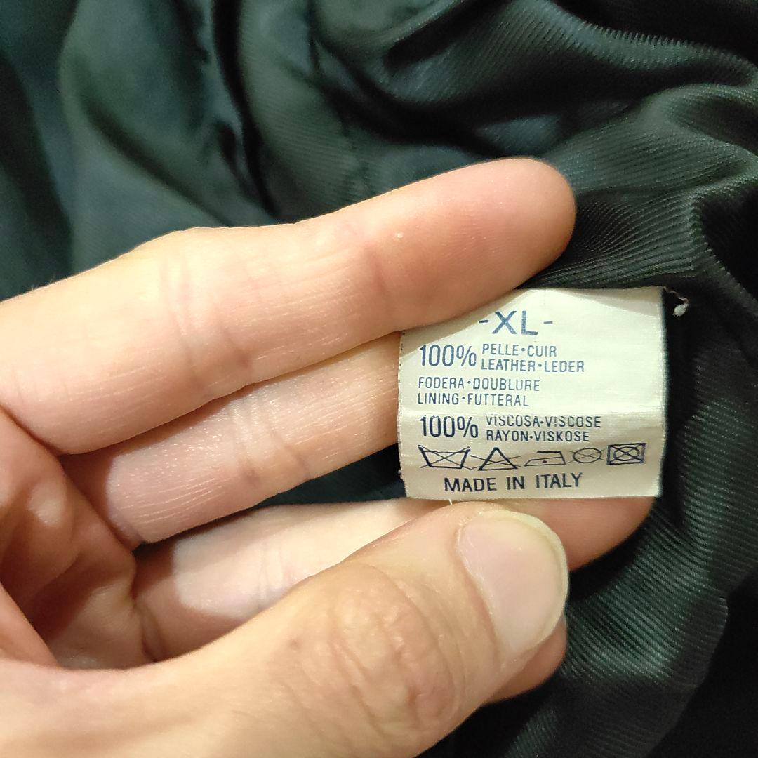 イタリア製ITALYスウェードジャケット本革　レザーブルゾン