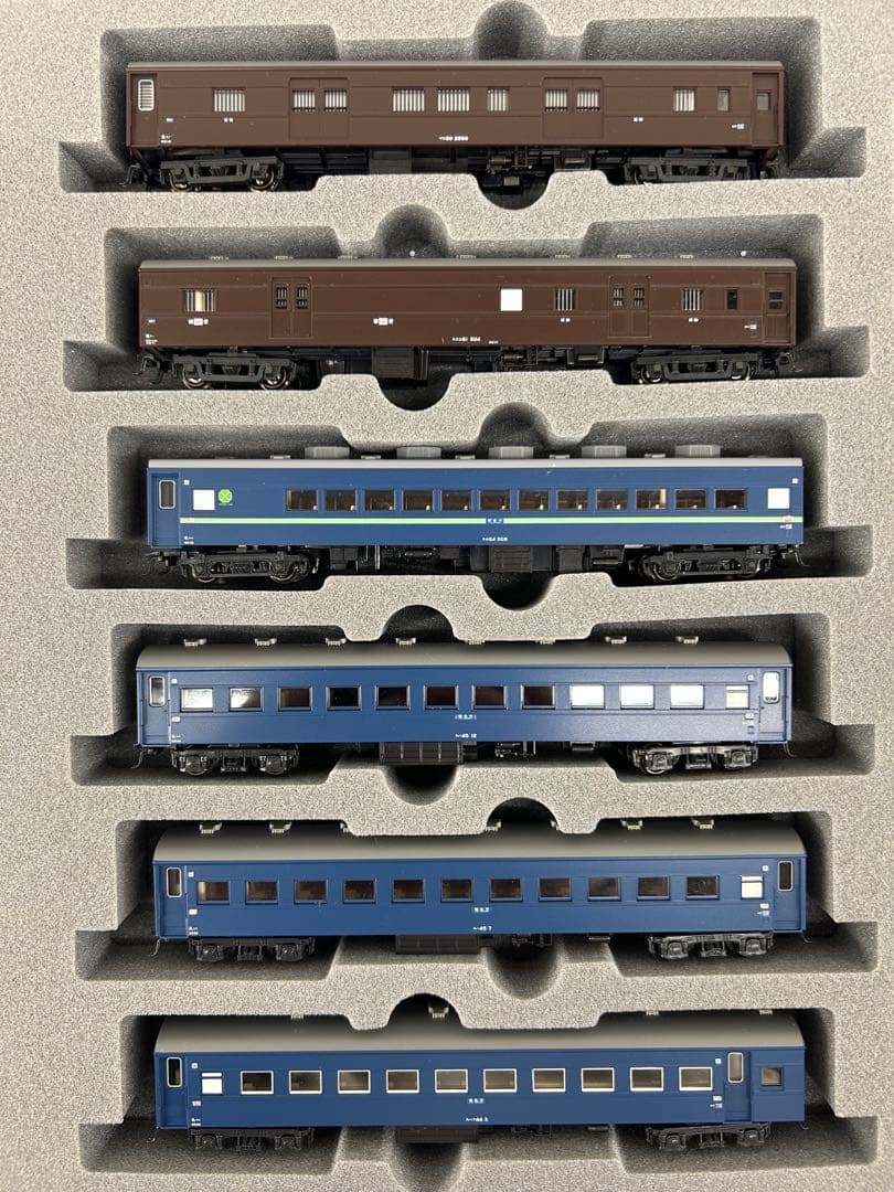 ①KATO 10-1124.1125 10系 寝台特急「大雪」基本.増結セット