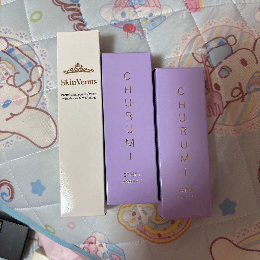 CHURUMI プレミアムリペアクリーム スキンマット 3個セット