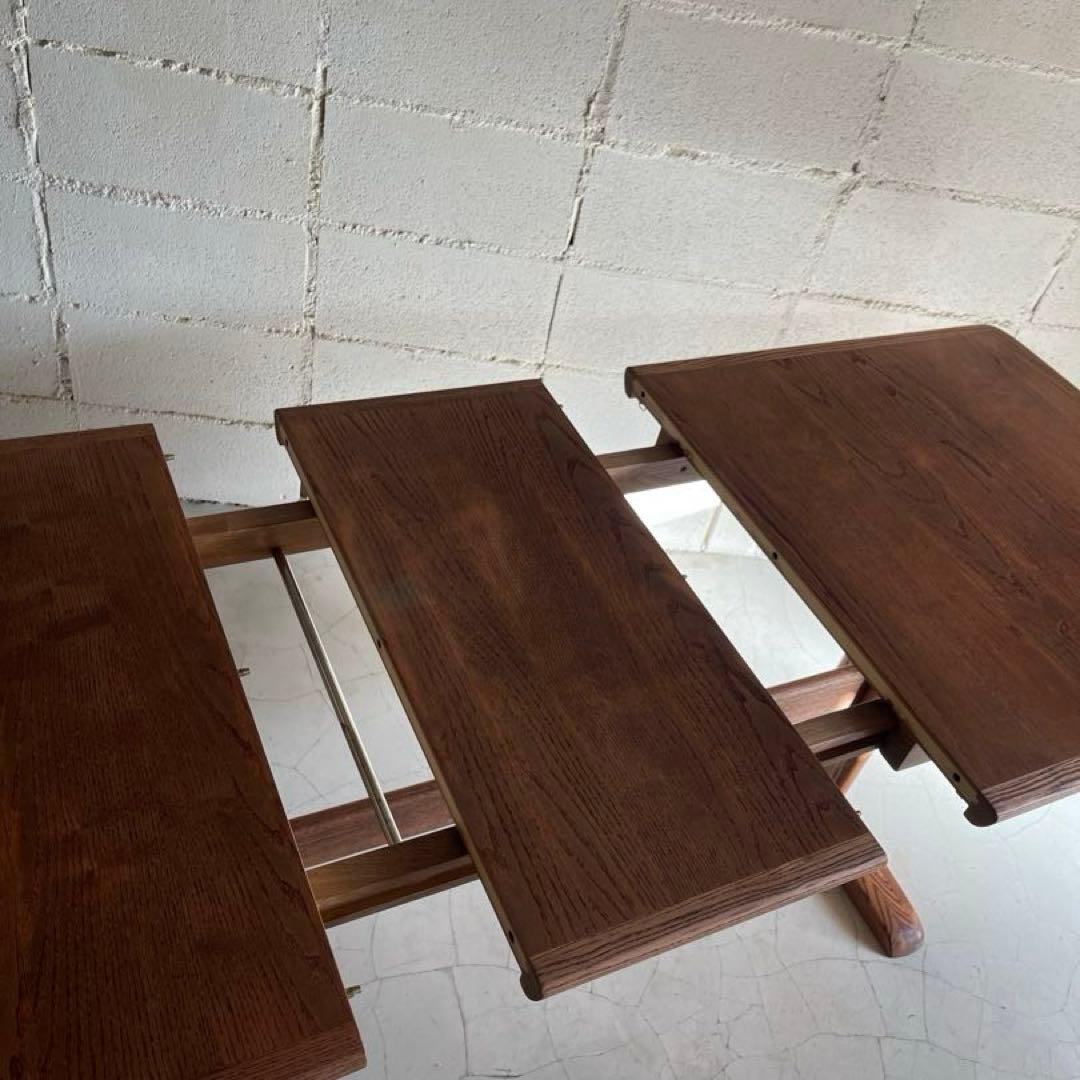 ibata イバタインテリア　エクステンションテーブル　格納式　飛騨の家具　国産