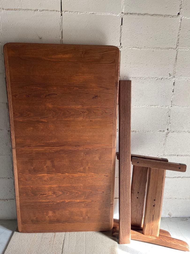 ibata イバタインテリア　エクステンションテーブル　格納式　飛騨の家具　国産