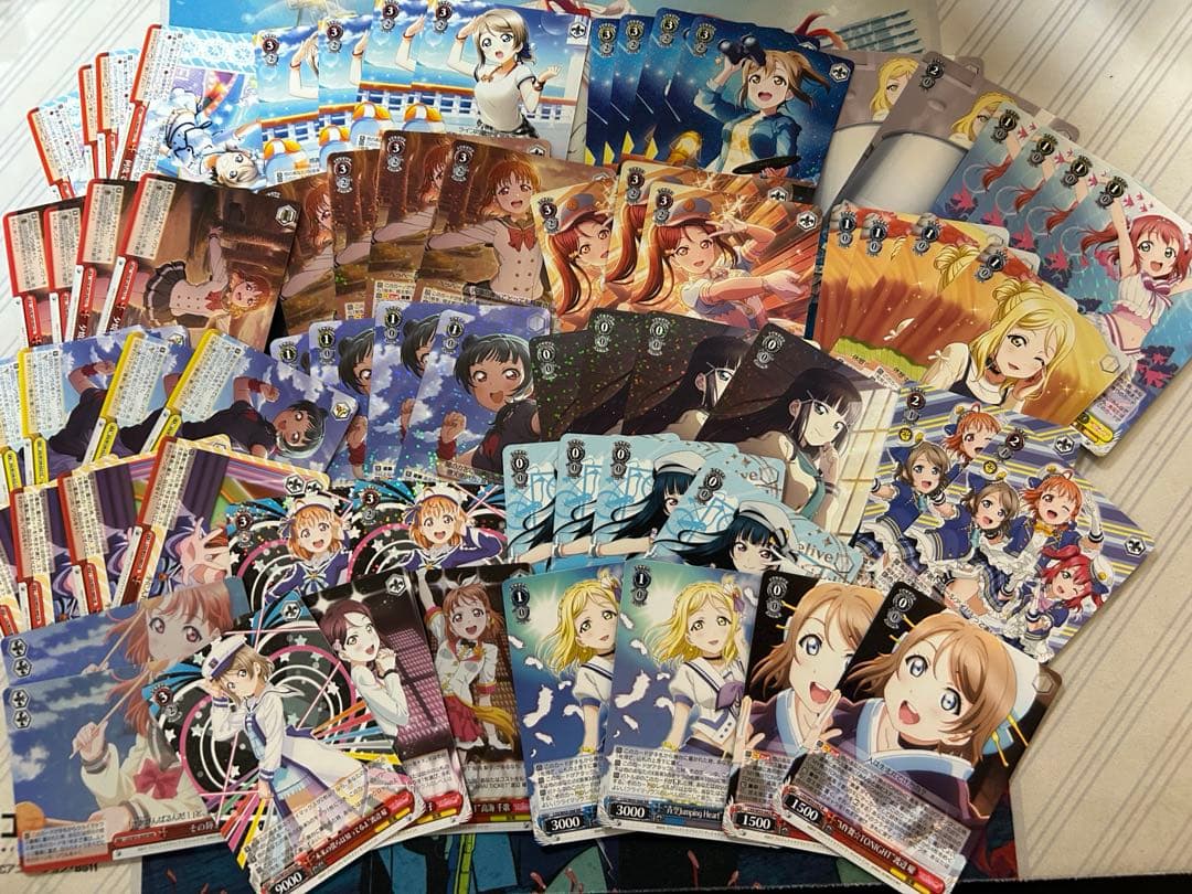 ヴァイスシュヴァルツ ラブライブ! サンシャイン　Aqours デッキ　パーツ