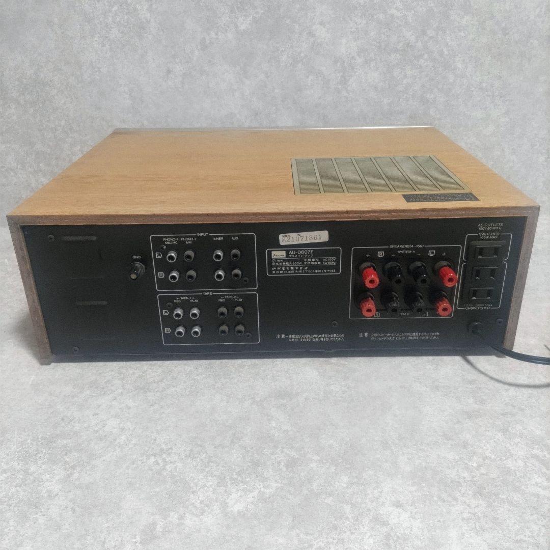 Sansui サンスイ　プリメインアンプ　AU-D607F