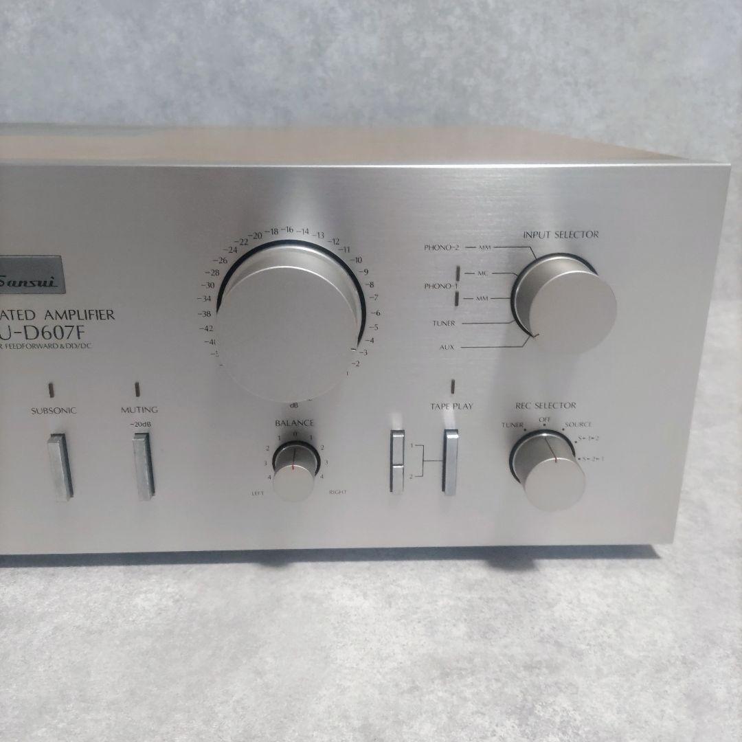 Sansui サンスイ　プリメインアンプ　AU-D607F