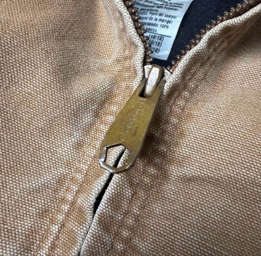 Carhartt カーハート ダック地 アクティブパーカー ブラウン KIDS