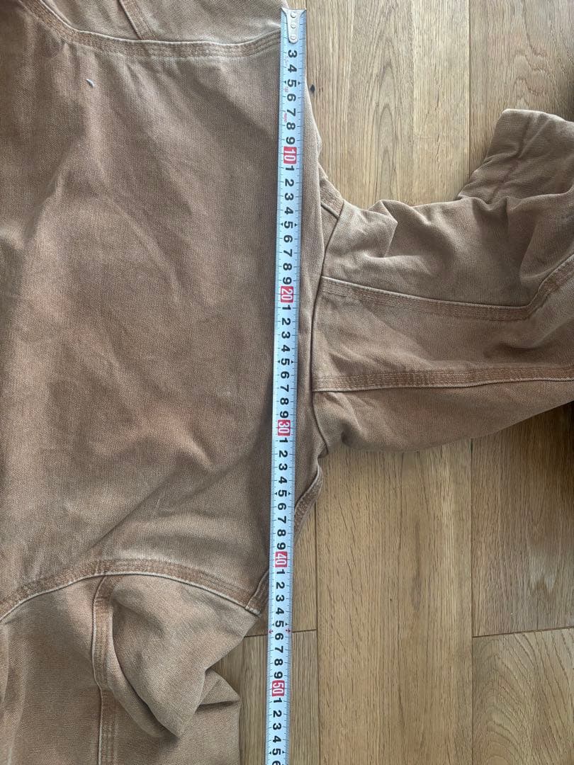 Carhartt カーハート ダック地 アクティブパーカー ブラウン KIDS