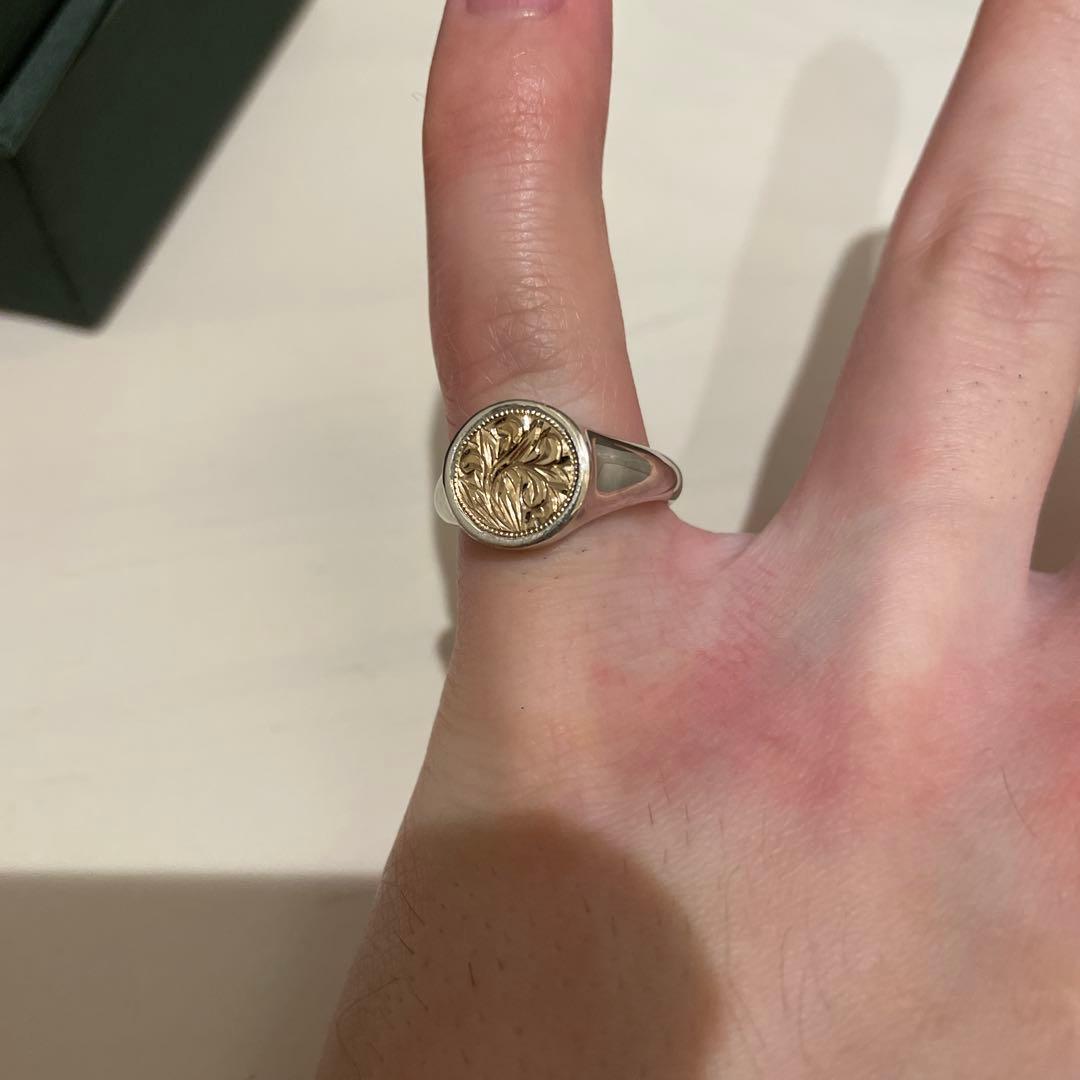 新品！ Tikashi K10 × SV925 シグネットリング