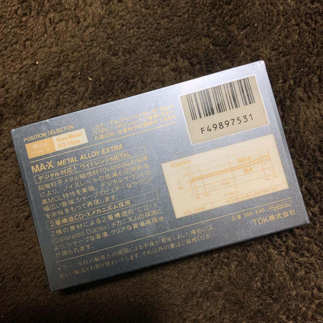 TDK MA-X カセットテープ 【新品未使用】