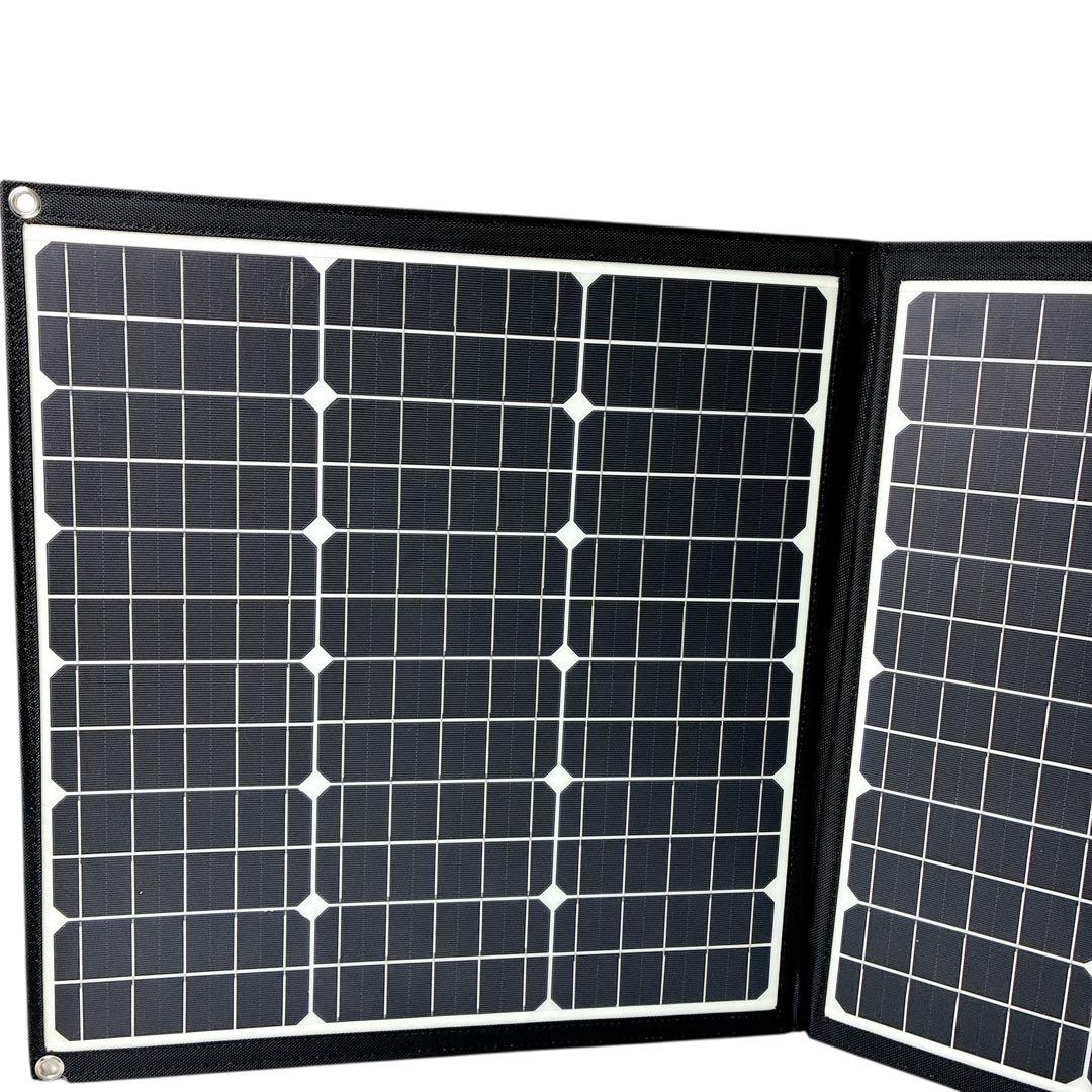 Power ArQ ソーラーパネル 120W 折りたたみ式 付属品完備　キャンプ