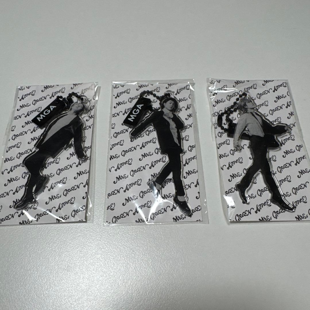【新品未開封】Mrs. GREEN APPLE Soranji アクキー　3点