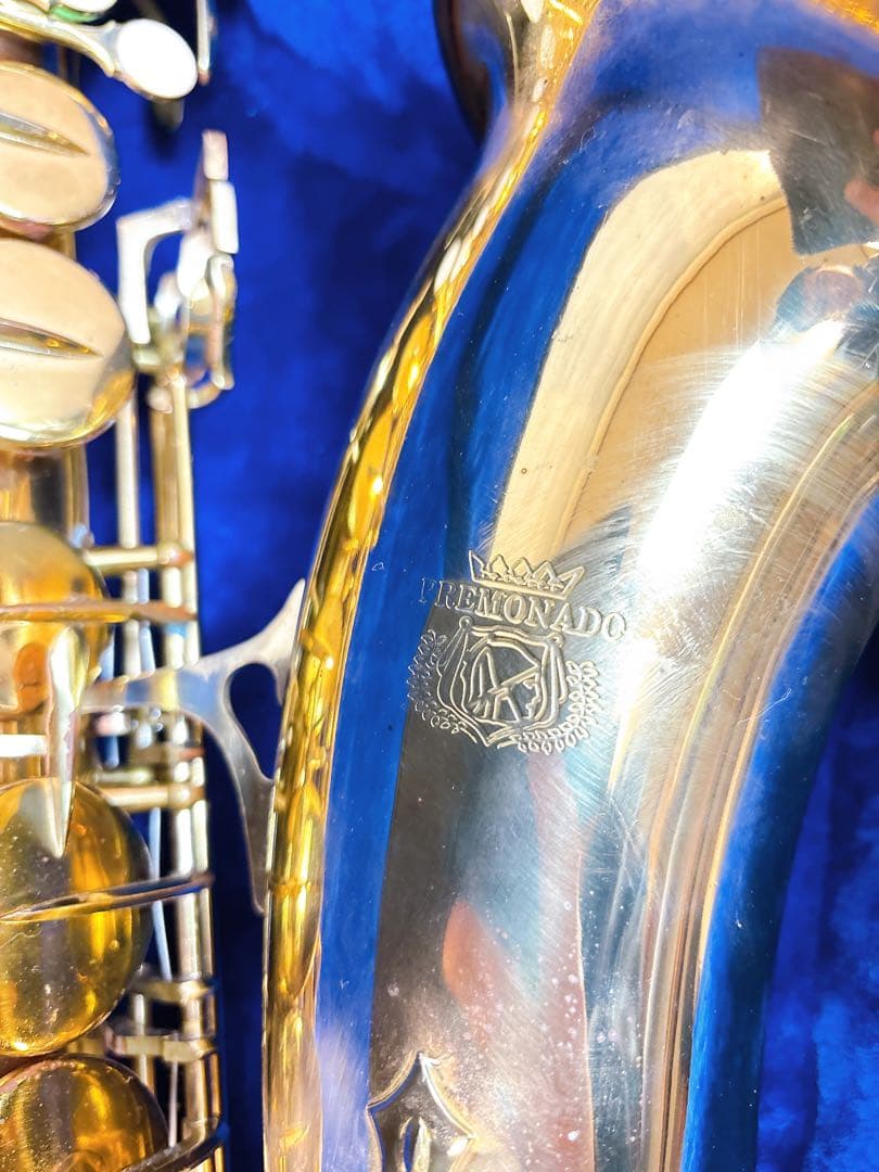 テナーサックス　PREMONADO 楽器　吹奏楽　初心者　音楽　管楽器　ジャンク