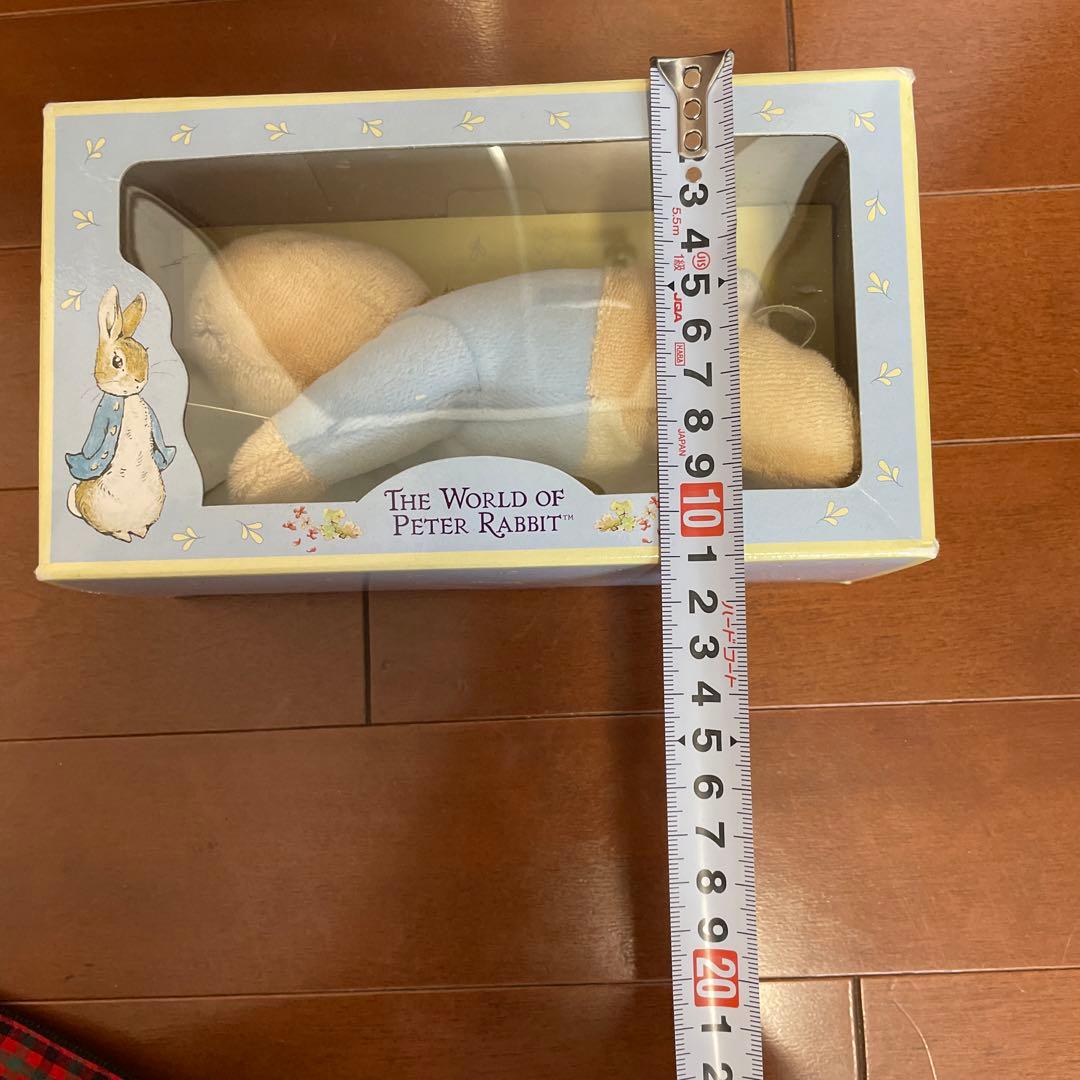 ピーターラビット　ぬいぐるみ　人形　吉徳　ネムリメ　眠り目　レア　新品