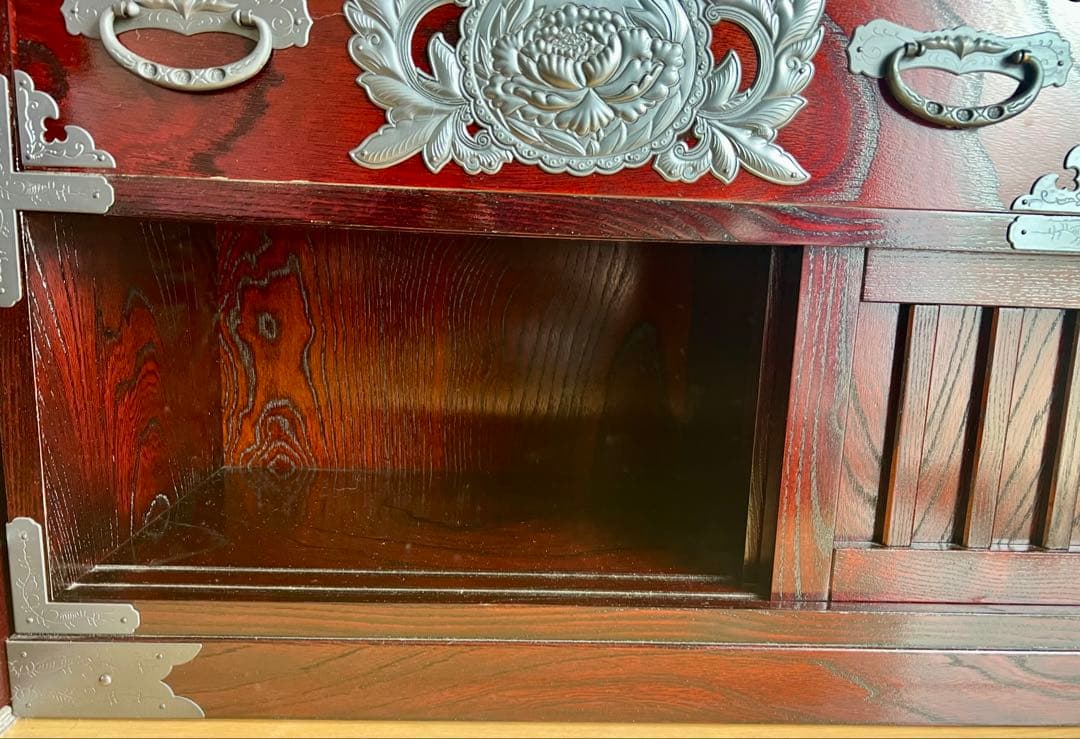 トモ美品　欅産業　仙台箪笥階段箪笥