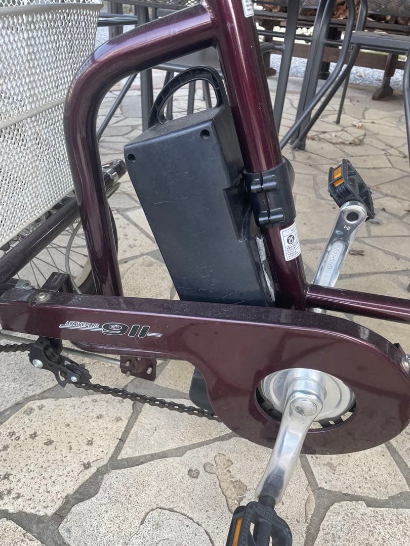 赤*也様 ミムゴ 電動アシスト三輪自転車 前20後16インチ ノーパンクタイヤ