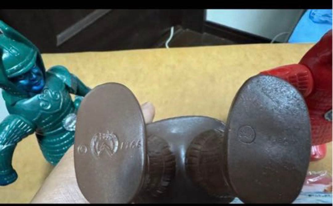 激レア1966年刻印有り　当時物？大魔神フィギュア 3体セット20センチ程