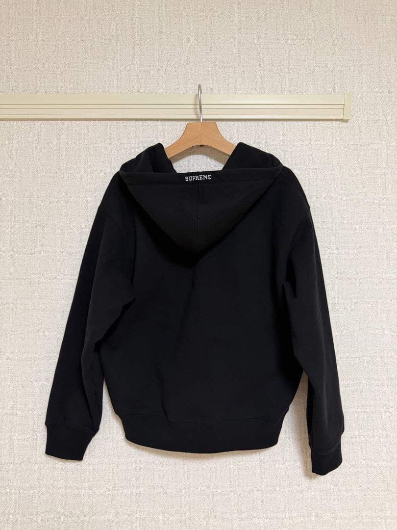 【希少サイズ】supreme Sロゴ ジップパーカー ブラック Sサイズ