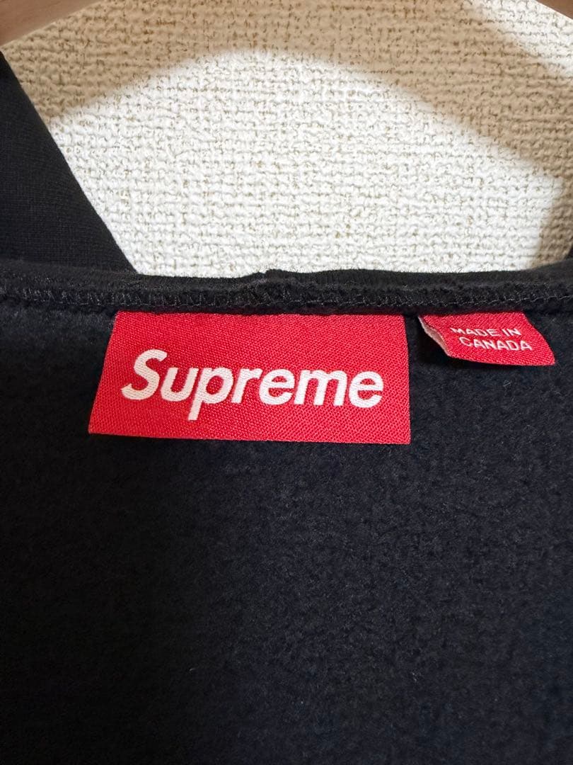 【希少サイズ】supreme Sロゴ ジップパーカー ブラック Sサイズ