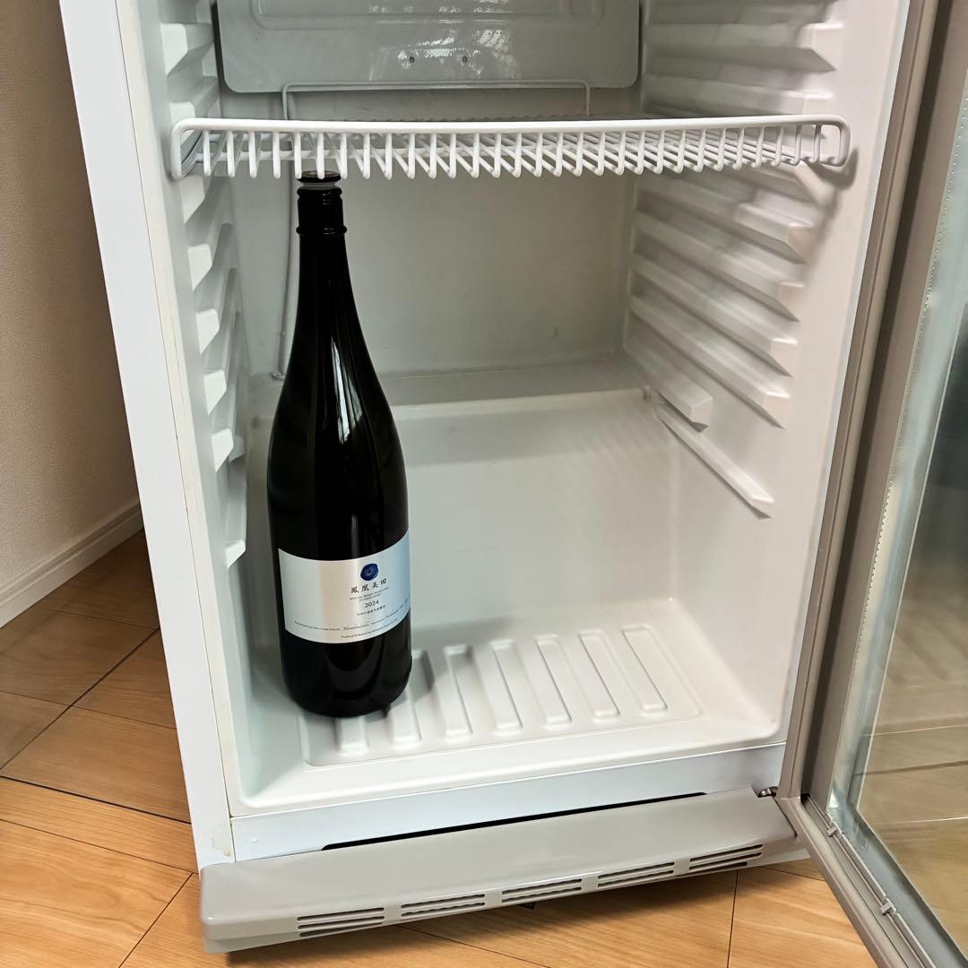 【送料込み】レマコム　冷蔵ショーケース　一升瓶縦置き可RCS-100