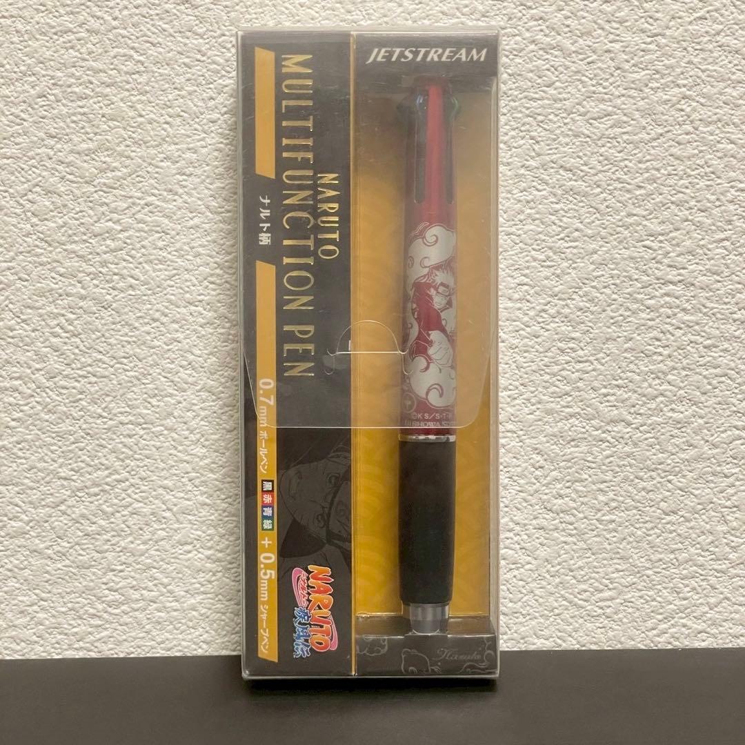 【未使用】NARUTO 多機能ボールペン ジェットストリーム ナルト サスケ