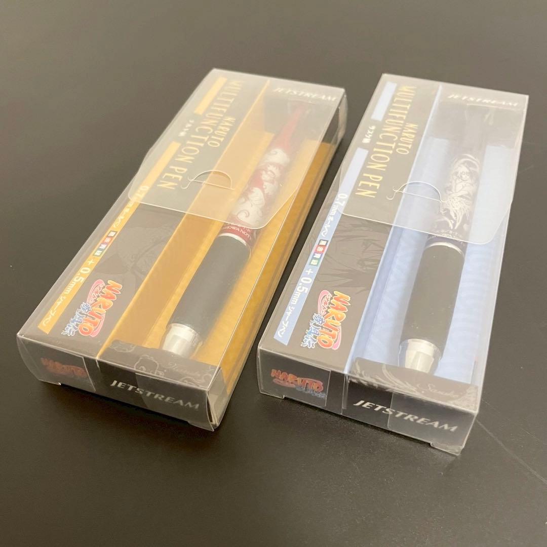 【未使用】NARUTO 多機能ボールペン ジェットストリーム ナルト サスケ