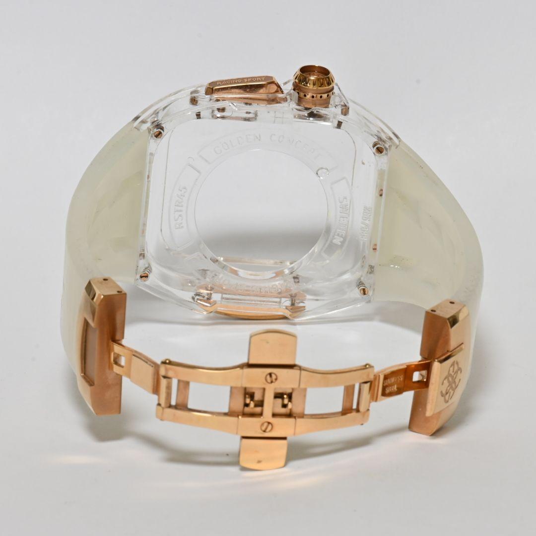 時計 GOLDEN CONCEPT RSTR45 45mm CRYSTAL ROSE