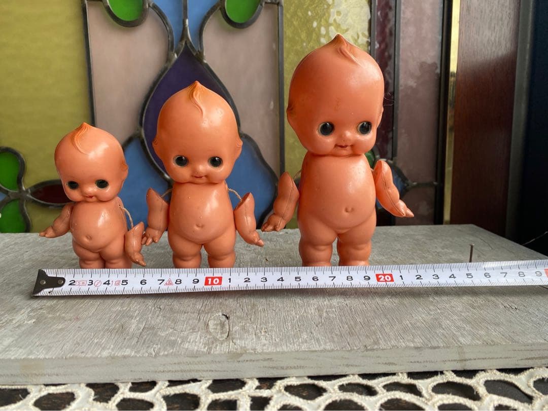 キューピー人形 セルロイド セット 昭和レトロ 当時物 インテリア アンティーク