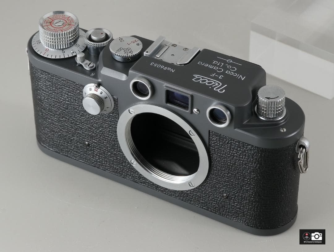 Nicca 3-F 前期ダークグレー レンジファインダーカメラ整備済