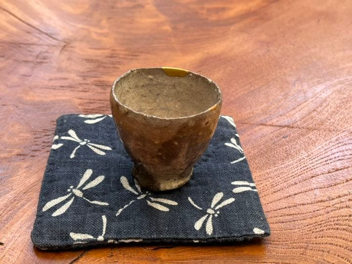 古唐津　立ぐい呑